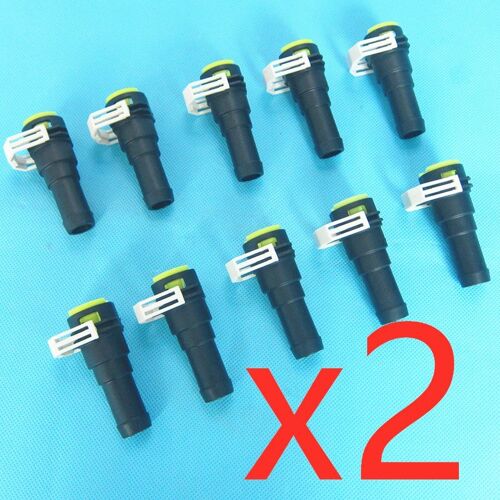 20 Pieces Connecteur De Tuyau De Chauffe-Eau Pour Système De Refroidissement, Pour Mazda 3 2004  2012 Mazda 5 Mazda 6 Gh 2008-2012 Mazda2 Nipseyteko