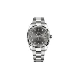 Rolex Montre Datejust 40 Mm Pre-Owned - Noir