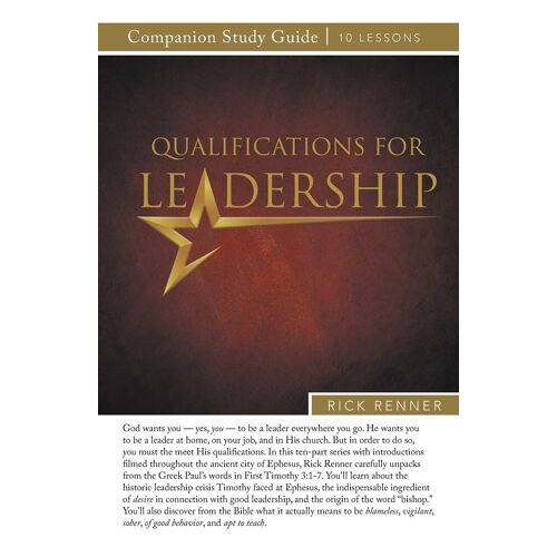 Qualifications For Leadership Study Guide