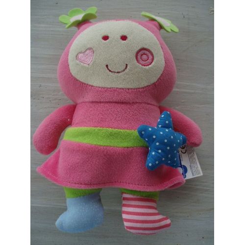 Doudou Poupée Rieuse Rose Itslmagical