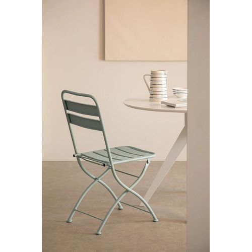Pack De 4 Chaises De Salle À Manger Pliantes Janti Iceberg
