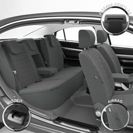 Housse Sièges Voiture Sur-Mesure : Renault Clio 4 (09/2012 À 2017)