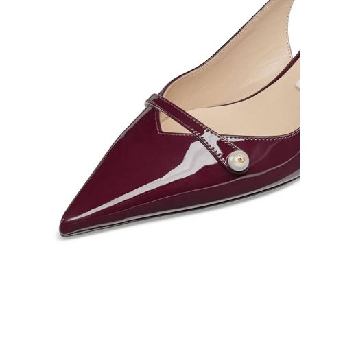 Jimmy Choo Escarpins Amita 45 Mm À Bride Arrière - Rouge