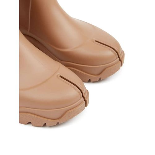 Maison Margiela Bottes De Pluie Tabi - Tons Neutres