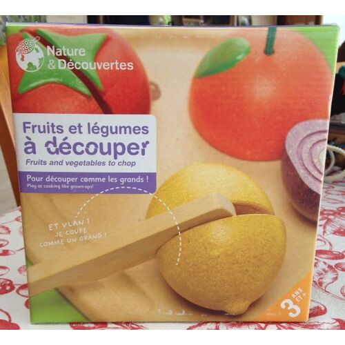 Fruits Et Légumes À Découper - Natures & Découvertes