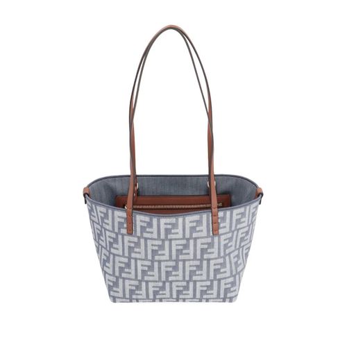 FENDI petit sac à main Roll à logo FF - Bleu