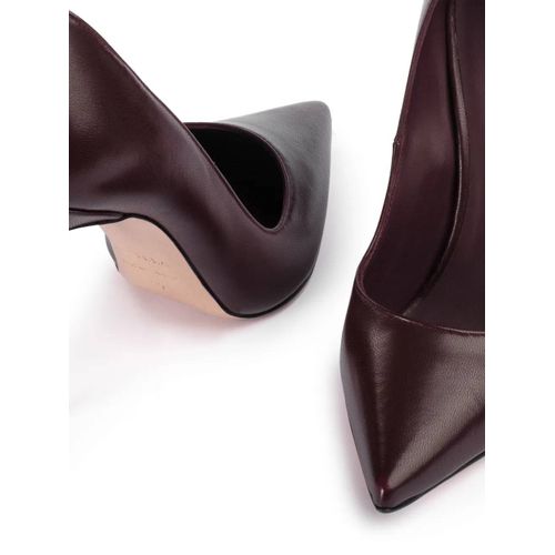 Le Silla Escarpins Eva 100 Mm En Cuir - Rouge