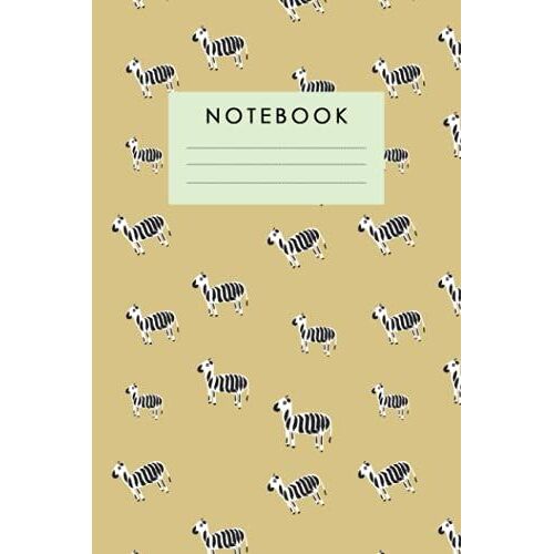 Composition Notebook Zebra Pattern