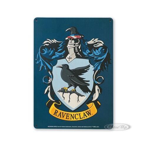 Plaque de tôle Harry Potter - Blason de Serdaigle
