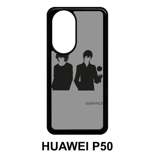 Coque huawei p50 - death note - silicone - noir