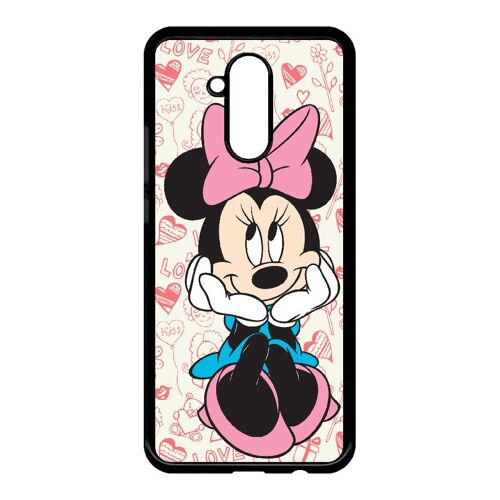Coque huawei mate 20 lite - disney minnie love - noir