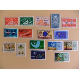 Turquie Les Pensées Européennes Europa Meelopers Timbres ** Mnh