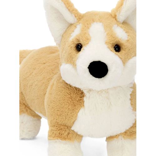 Jellycat peluche Betty Corgi - Tons neutres