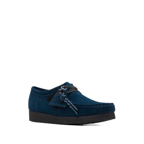 Clarks Bottines Wallabee - Bleu