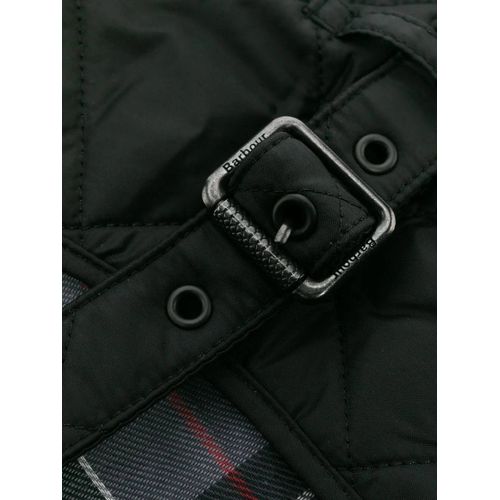 Barbour Manteau Matelassé À Losanges - Noir