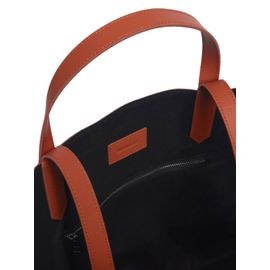 Zadig&Voltaire sac cabas imprimé Z XL en cuir - Orange
