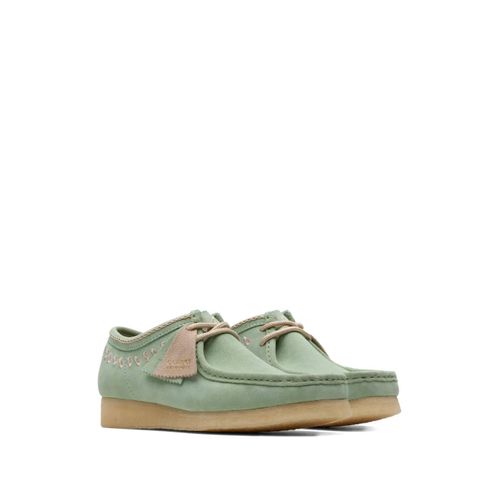 Clarks Originals Mocassins Wallabee 'green' - Vert