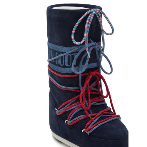 Moon Boot Bottines Icon À Lacets - Bleu