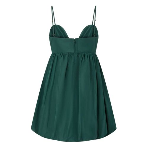 Pinko Robe Courte À Encolure Coeur - Vert