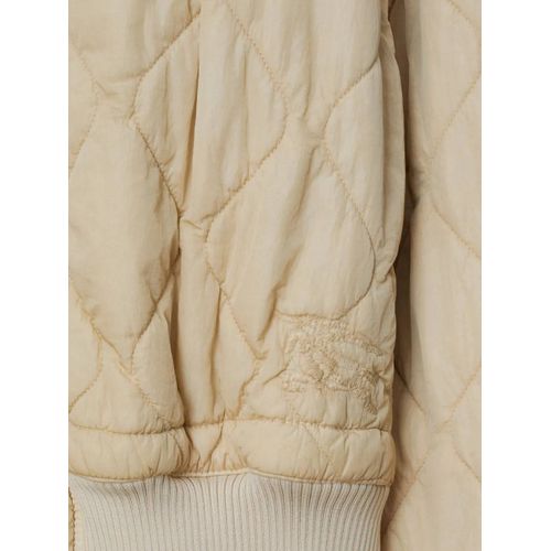 Burberry Veste Bomber À Design Matelassé - Tons Neutres