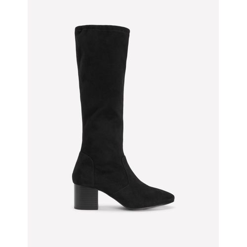 Bottes Stretch Talons Carréssnoir