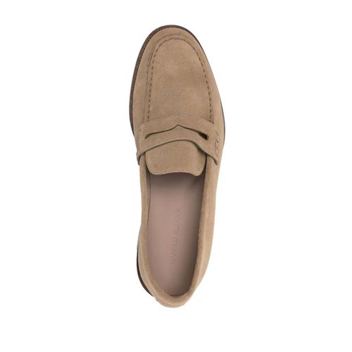 Manolo Blahnik Mocassins Perry - Tons Neutres