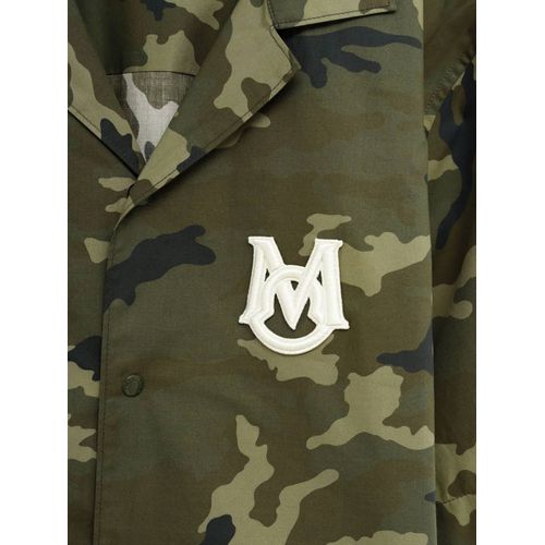Moncler Chemise À Patch Logo - Vert