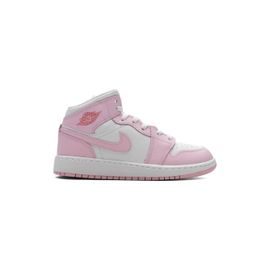 Jordan Kids Baskets Mi-Montantes Jordan 1 'pink Foam/Fire Red' - Rose