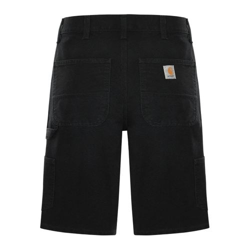 Carhartt Wip Short À Patch Logo - Noir