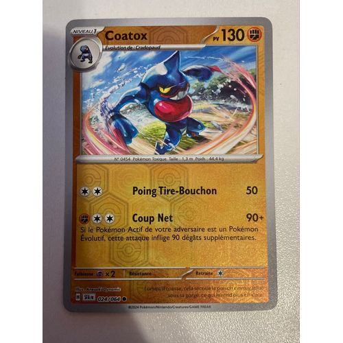 (2476) Coatox 24/64 Pokemon 