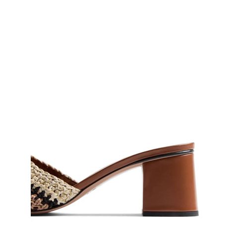Valentino Garavani Sandales Vlogo Signature 60 Mm À Broderies - Tons Neutres
