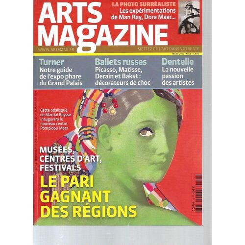 Art Magazine -N°43 (Mars 2010): Musées, Centres D'art, Festivals, Le Pari Gagnant Des Régions