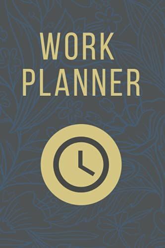 Work Planner: Today's Tasks, Team Meeting And Notes. Size 6"X 9"