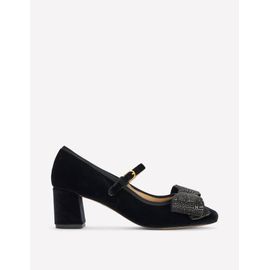 Chaussures Talons Carrés Avec N?ud Ornementésnoir