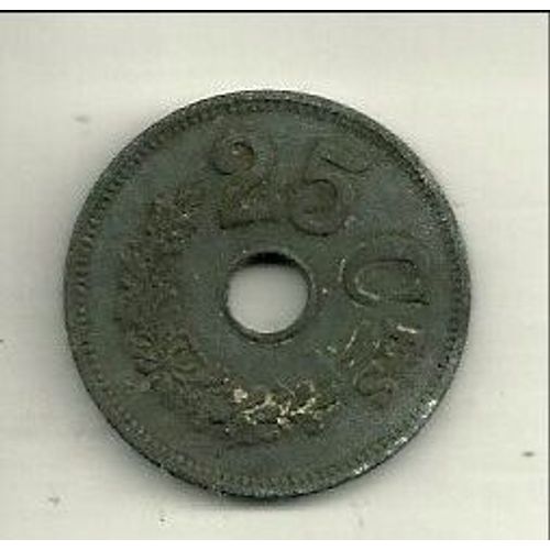 Pièce De 25 Centimes 1916 Luxembourg