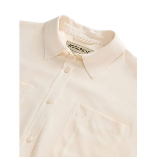 Woolrich Chemise À Boutonnière Sur Le Devant - Tons Neutres