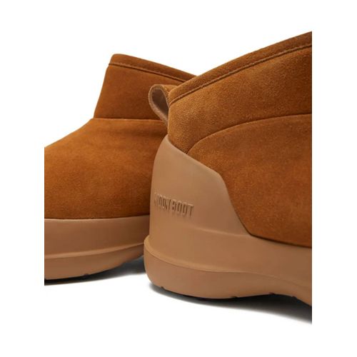 Moon Boot Bottines Mezzaluna En Daim - Marron
