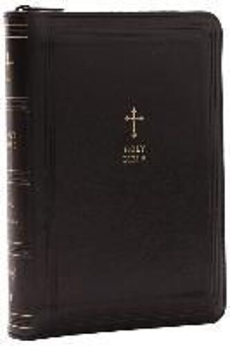 Kjv Holy Bible: Compact With 43,000 Cross References, Black Leathersoft Zipper Closure, Red Letter, Comfort Print: King James Version