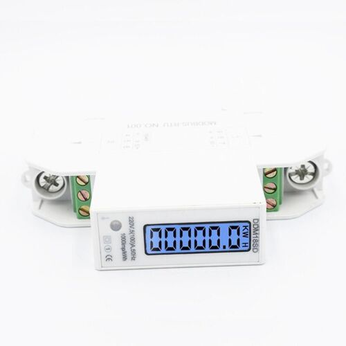 Compteur D'Électricité Monophasé Din Rail Rs485 Modbus-Rtu, 5(100a), Livraison Directe
