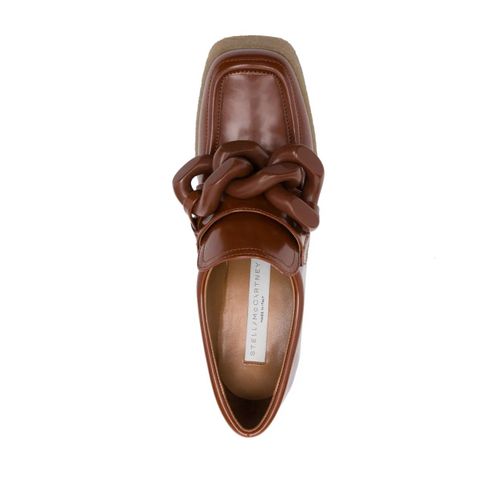 Stella Mccartney Escarpins Skyla 110 Mm À Bout Carré - Marron - 40-41