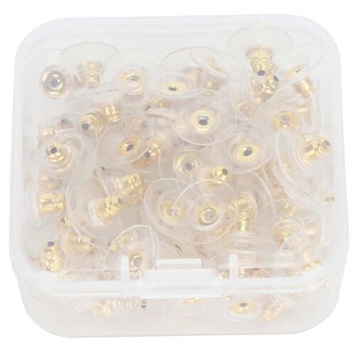 Bouchon De Boucle D'oreille De Remplacement Pour Femmes, 100 Pièces, Matériel De Bricolage, Accessoires Bijoux Bohème