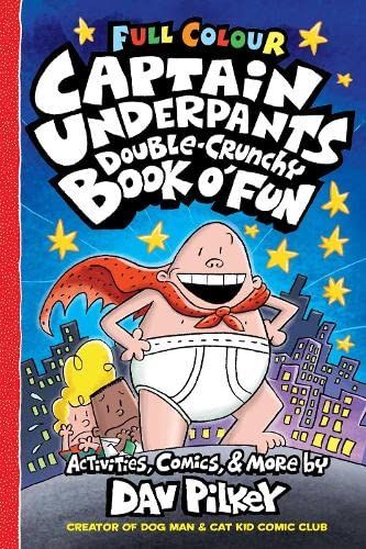 Captain Underpants Double Crunchy Book O'fun (Full Colour)