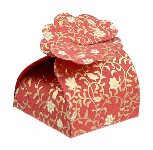 Papertree Gaia Floret Rouge - 5 Pièces