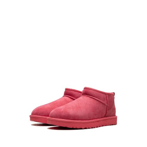 Ugg Bottines Classic Ultra Mini En Daim - Rose