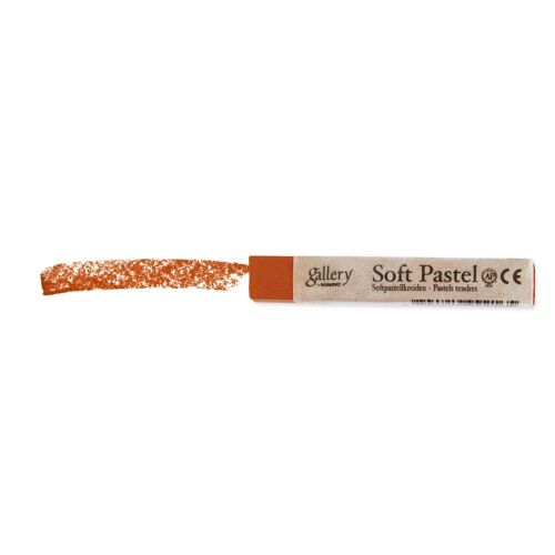 Mungyo Pastel Sec Tendre Carré 6 X Burnt Ochre