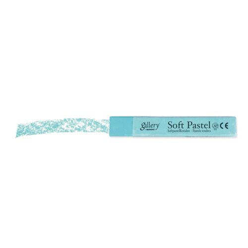 Mungyo Pastel Sec Tendre Carré 6 X Light Cobalt Turquoise