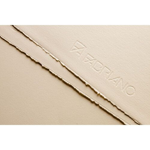 Fabriano Rosaspina-25 X Feuilles 70x100-220 Gsm-Ivoire Ancien