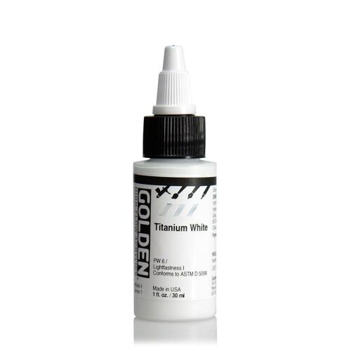 Golden 30 Ml High Flow Titanium White - S1