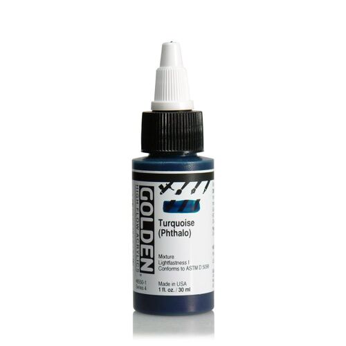 Golden 30 Ml High Flow Turquoise (Phthalo) - S4