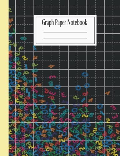 Graph Paper Notebook: Graph Paper A4 1/4 Inch Squares - 4x4, Metric 7.44 X 9.69_120 Sheets, Elementary And Middle School Math And Language Arts, Graph Paper With Numbers